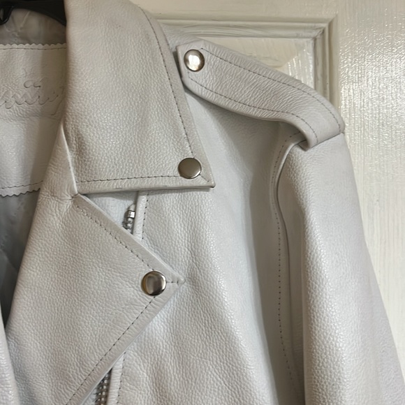 White leather jacket - Picture 2 of 4